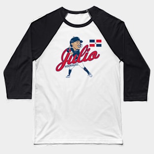 Julio Rodriguez Dr. Caricature Baseball T-Shirt